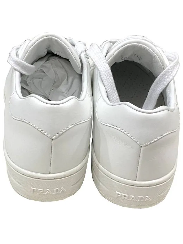 1E535L leather sneakers lettering white for display 230 35 5