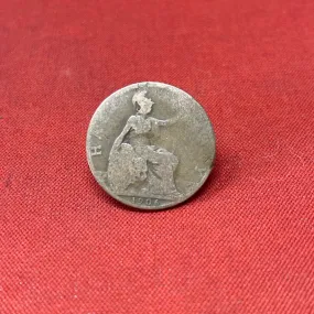 King Edward VII Half Penny Coin 1906
